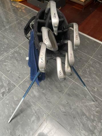 Heren Golfclubs met Golftas Texas Golf Overzise 8 delige set