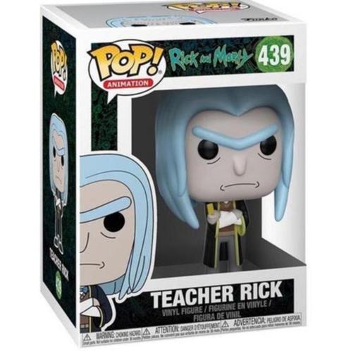 Funko Pop! Animation: Rick and Morty - Teacher Rick #439, Verzamelen, Poppetjes en Figuurtjes, Nieuw, Verzenden