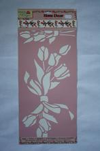 Stencil Magic Large Tulip Border, Hobby en Vrije tijd, Scrapbooking, Verzenden, Nieuw, Frame of Mal, Overige merken
