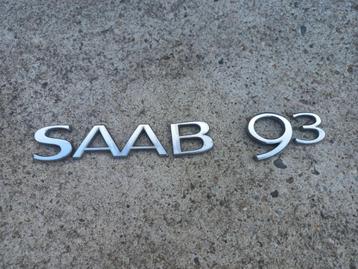 SAAB 9-3 OG logo embleem kofferklep; ook 9-5 en NG! beschikbaar voor biedingen