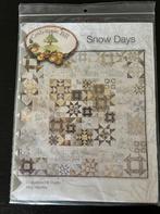 Groot Quiltpakket Snowdays, Overige kleuren, 120 cm of meer, Nieuw, Ophalen of Verzenden