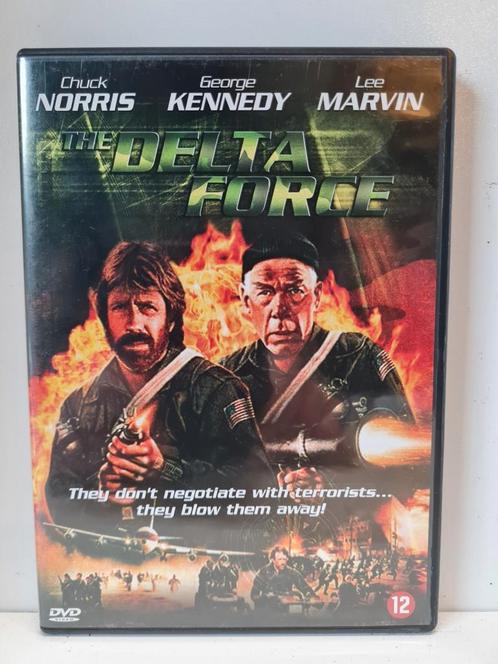 The Delta Force - Chuck Norris Lee Marvin Actie DVD 1983, Cd's en Dvd's, Dvd's | Actie, Zo goed als nieuw, Actie, Vanaf 16 jaar