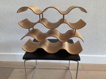 Design houten wijnrek beschikbaar voor biedingen