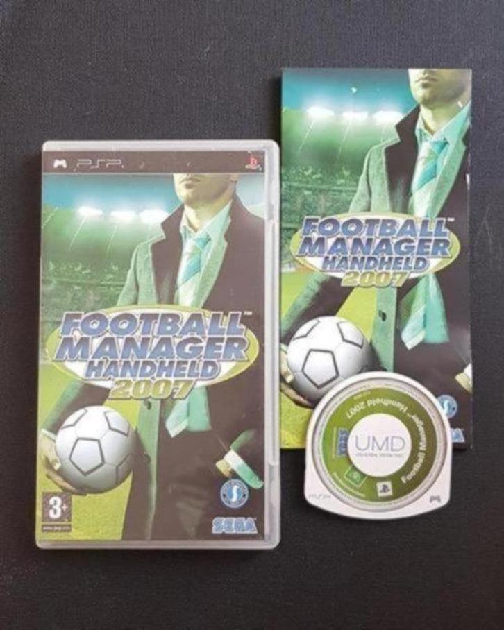 OPRUIMEN | PSP | Football Manager Handheld 2007, Spelcomputers en Games, Games | Sony PlayStation Portable, Gebruikt, Sport, 1 speler