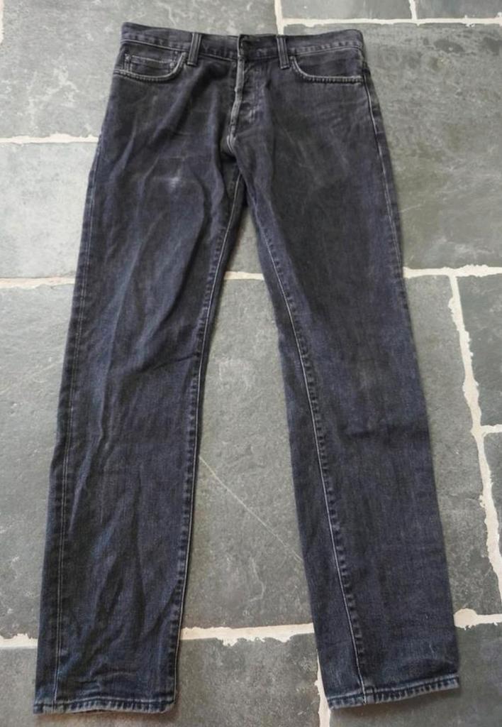 Carhartt WIP, Slim Fit, Straight leg,grijs, W30 L32, Rob3032, Kleding | Heren, Spijkerbroeken en Jeans, Gedragen, W32 (confectie 46) of kleiner