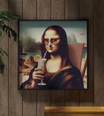 Uniek XXL Glasschilderij | Mona Lisa Cocktail 2025 - 6 sizes, Oorspronkelijke maker, Verzenden, Nieuw, 125 cm of meer