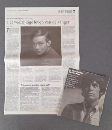 Artikel Rob de Nijs, Dagblad van het Noorden 18 maart 2025 beschikbaar voor biedingen
