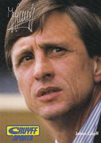Johan Cruyff/Cruijff Kaart met gedrukte handtekening   AJAX, Verzamelen, Sportartikelen en Voetbal, Verzenden, Zo goed als nieuw
