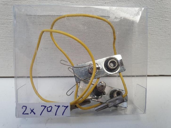 MARKLIN H0 7077 Binnenverlichting 2 STUKS, Hobby en Vrije tijd, Modeltreinen | H0, Gebruikt, Wagon, Wisselstroom, Märklin, Ophalen of Verzenden