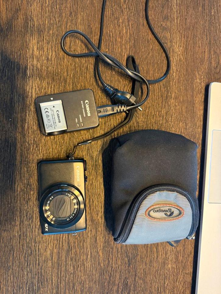 Canon PowerShot G7x - Compactcamera met accessoires, Audio, Tv en Foto, Fotocamera's Digitaal, Zo goed als nieuw, Compact, Canon