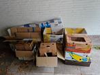 Gratis 20 verhuis- en bananendozen, Doe-het-zelf en Verbouw, Kratten en Dozen, Ophalen, Gebruikt, Doos, 35 tot 50 cm