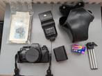 Praktika BS20s fotocamera met achiever DZ265 en toebehoren., Ophalen of Verzenden, Zo goed als nieuw, Spiegelreflex, Overige Merken