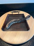 Vintage houten vegertje.., Ophalen of Verzenden