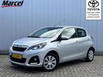 Peugeot 108 1.0 e-VTi Active Airco NL Auto Bluetooth, Voorwielaandrijving, Stof, Gebruikt, Zwart