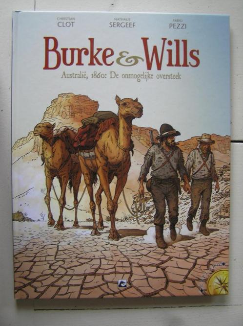 Burke & Wills. Australië, 1860: De onmogelijke oversteek. HC, Boeken, Stripboeken, Nieuw, Eén stripboek, Ophalen of Verzenden