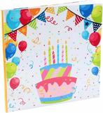 Aanbieding gastenboek/ fotoalbum Happy Birthday, Ophalen of Verzenden, Nieuw, Feestartikel, Verjaardag