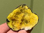 Powerboll bergkristal geode mineralen Marokko Uv Actief 9, Verzamelen, Mineralen en Fossielen, Ophalen of Verzenden, Mineraal