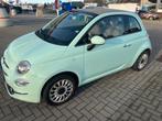 Fiat 500C 1.2 69pk 2018 Groen, Auto's, Fiat, Voorwielaandrijving, 4 cilinders, Cabriolet, Handgeschakeld