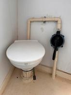 Toilet / wc met handpomp, Watersport en Boten, Ophalen of Verzenden, Zo goed als nieuw, Kombuis en Sanitair