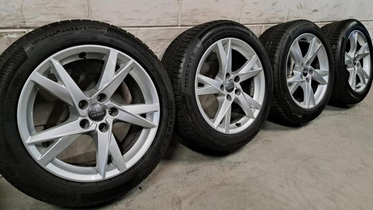 Lm-velgen & winterbanden Audi A4 B9 225/50/17, Auto-onderdelen, Banden en Velgen, Banden en Velgen, Winterbanden, 17 inch, 225 mm