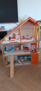 Poppenhuis hout, Ophalen, Gebruikt, Poppenhuis