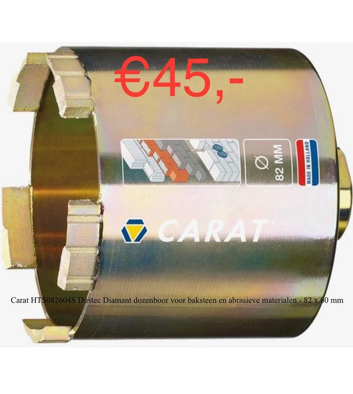 Carat dozenboor, Doe-het-zelf en Verbouw, Elektra en Kabels, Nieuw, Overige typen, Ophalen of Verzenden