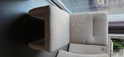 Eetkamerstoelen grijs (Pronto), Huis en Inrichting, Stoelen, Gebruikt, Vijf, Zes of meer stoelen, Stof, Grijs, Ophalen