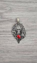 Wolf kettinghanger, Overige materialen, Verzenden, Zo goed als nieuw, Met edelsteen