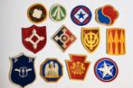 lot US army patch 12 stuks amerika embleem, Verzamelen, Ophalen of Verzenden, Landmacht, Amerika, Embleem of Badge