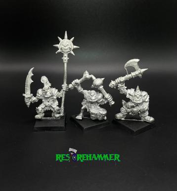 Warhammer Fantasy Metal Orc Command Group