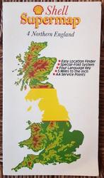 Shell supermap 4 Northern England - 1977 - IZGST, Verenigd Koninkrijk, Overige typen, Ophalen of Verzenden, Zo goed als nieuw