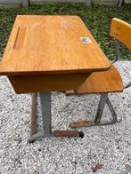 Prachtig vintage bureau met kinderstoel, Kinderen en Baby's, Kinderkamer | Tafels en Stoelen, Ophalen, Gebruikt, Tafel(s) en Stoel(en)