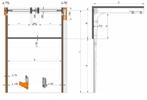 3x Overheaddeuren 4000 x 4200 met loopdeur midden, Doe-het-zelf en Verbouw, Deuren en Horren, Nieuw, 215 cm of meer, 120 cm of meer