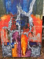 abstrakt schilderij Peter van den Burg Goor, Antiek en Kunst, Kunst | Schilderijen | Abstract, Ophalen