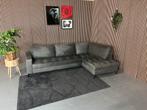 GRATIS LEVERING Hoekbank Donkergroen 280x175 REFURBISHED, Huis en Inrichting, Banken | Bankstellen, 250 tot 300 cm, Stof, Hoekbank