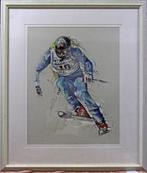 Skiër ingelijst 130 x 110cm / Twan van de Vorstenbosch, Ophalen