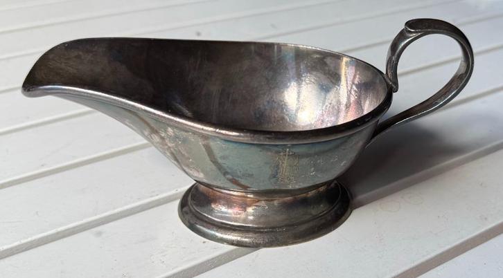 Sauskom Zilver of Verzilverd Cornet 48, Antiek en Kunst, Antiek | Schalen, Ophalen of Verzenden
