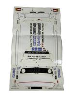 Resant HPI BMW 2002 turbo stickers 1/10 rc auto