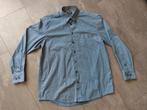 John Cabot Herenoverhemd, Kleding | Heren, Overhemden, Blauw, Ophalen of Verzenden, Zo goed als nieuw, Halswijdte 41/42 (L)