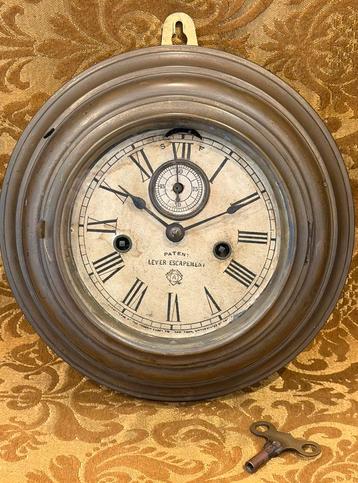 Antieke Ansonia Clock Co. wandklok. beschikbaar voor biedingen