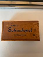 Schaakspel Homas’ Staunton B, Hobby en Vrije tijd, Gezelschapsspellen | Bordspellen, Ophalen of Verzenden, Gebruikt, Homas