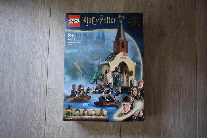 Lego 76426 Harry Potter Kasteel zweinstein boothuis, Kinderen en Baby's, Speelgoed | Duplo en Lego, Zo goed als nieuw, Lego, Complete set