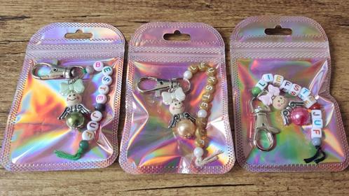 Bedankje afscheid juf laatste schooldag beschermengeltje, Hobby en Vrije tijd, Kralen en Sieraden maken, Nieuw, Hanger, Verzenden