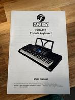 Starters Keyboard Fazley 120, Muziek en Instrumenten, Keyboards, Overige merken, 61 toetsen, Aanslaggevoelig, Zo goed als nieuw