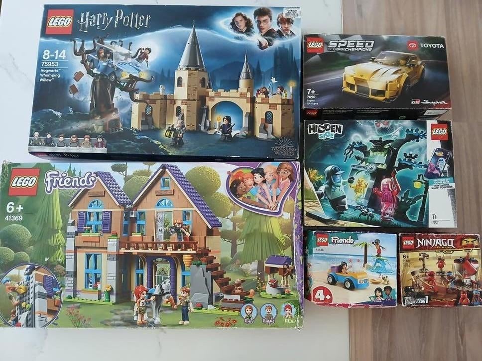 Partij Lego sets., Ophalen of Verzenden, Gebruikt, Complete set, Lego