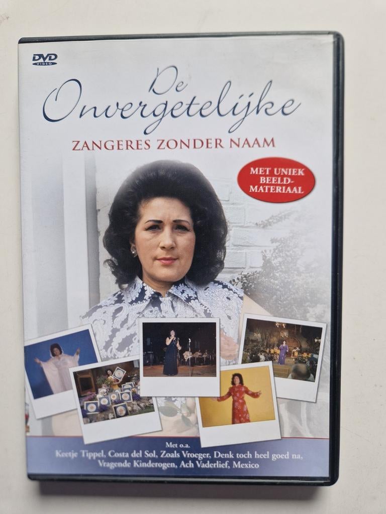 De Onvergetelijke Zangeres Zonder Naam DVD, Cd's en Dvd's, Dvd's | Nederlandstalig, Gebruikt, Film, Muziek, Alle leeftijden, Ophalen of Verzenden