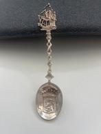 Zilveren lepel met schip en Leeuwarden wapen, Ophalen of Verzenden, Zilver