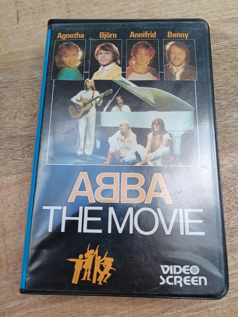ABBA the movie video 2000 vcc nieuwstaat big box vhs, Cd's en Dvd's, VHS | Film, Alle leeftijden, Ophalen of Verzenden, Zo goed als nieuw