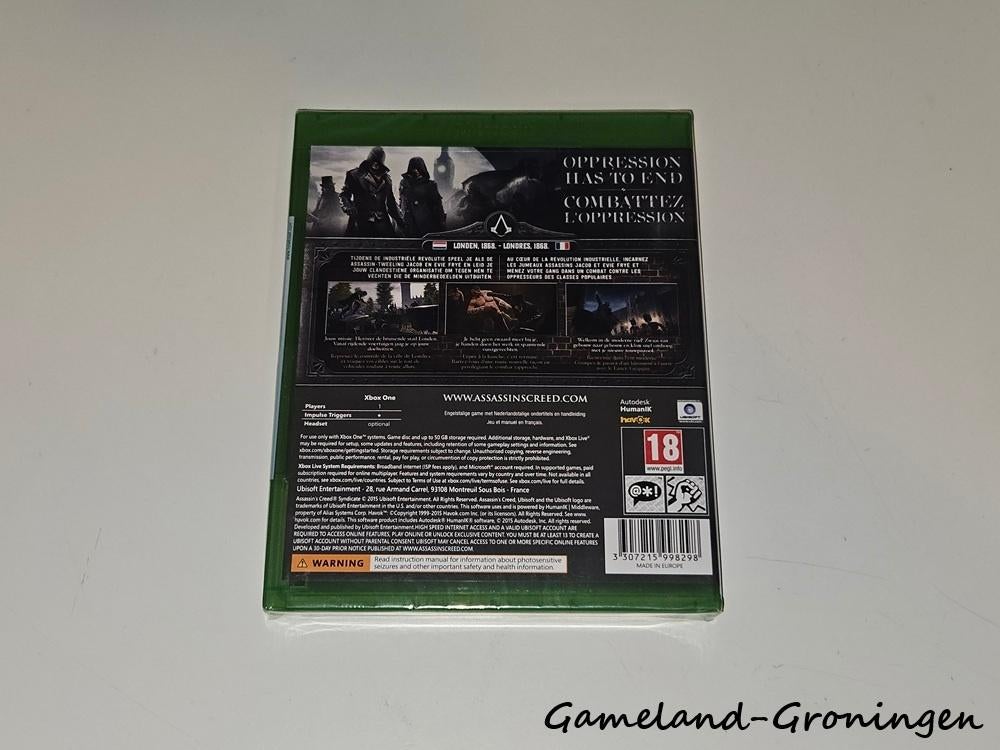 Assassin's Creed Syndicate (Xbox One) GESEALD, Spelcomputers en Games, Games | Xbox One, Avontuur en Actie, Vanaf 18 jaar, -, -