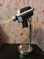 Super 8 videocamera tafellamp (jaren zeventig), Gebruikt, Ophalen of Verzenden, Metaal, Minder dan 50 cm